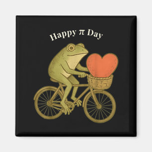 Happy Pi Day Math Teacher Frog Mathematician S, Hi Magnet