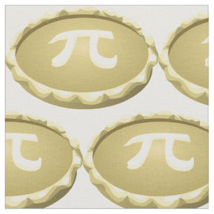 happy pi day pie fabric