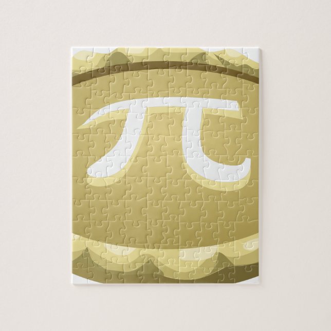 happy pi day pie jigsaw puzzle (Vertical)