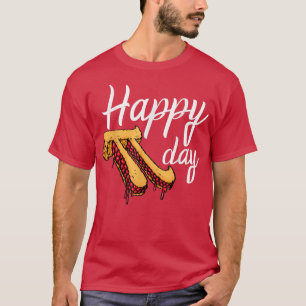 Happy Pi Day Pizza Funny Mathletics Pizza Foodie95 T-Shirt