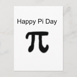 Happy Pi Day Postcard