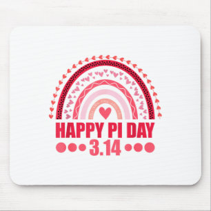 Happy Pi Day Rainbow 3,14 Pi Number Math Teacher S Mouse Mat