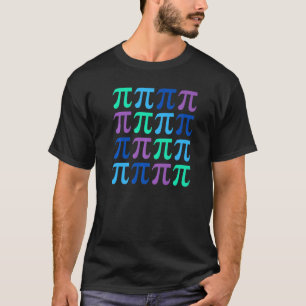 Happy Pi Day With Symbols For Math Teacher Science T-Shirt