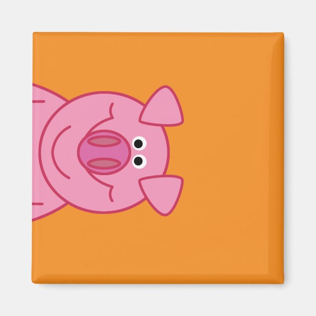 HAPPY PIG MAGNET (Front)