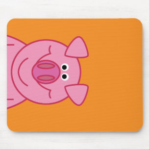 HAPPY PIG MOUSPAD MOUSE MAT