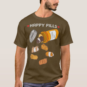 Happy Pill Guinea Pig 2654 T-Shirt