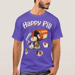 Happy Pill Guinea Pig  T-Shirt