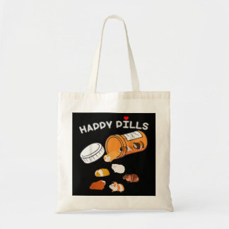 Happy Pill Guinea Pig Tote Bag