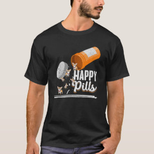 Happy Pills Dog Lover Chihuahua Dog Owner Ideas Me T-Shirt