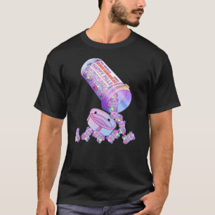 Happy Pills Pastel Goth Kawaii Yami Teddy Bear Ota T-Shirt
