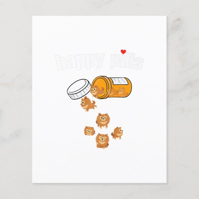 Happy Pills Pomeranian Premium (Front)