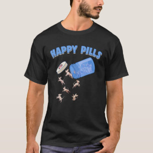 Happy Pills Sphynx Cat Kitten Feline T-Shirt