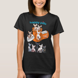 Happy Pills Sphynx Cat T-Shirt