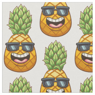 Happy Pineapple Fabric