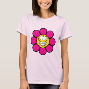 Happy Pink Flower T-Shirt