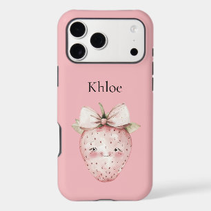 Happy Pink Strawberry