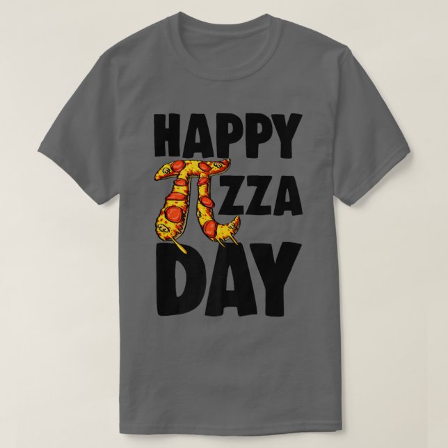 Happy Pizza Day 3 T-Shirt (Design Front)