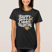 Happy Pizza Valentine Funny Pizza Love Design