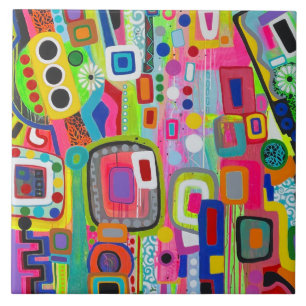 Happy Place 6 x 6 Ceramic Tile