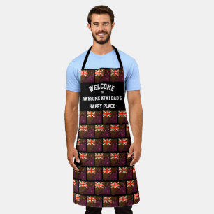 Happy Place AWESOME KIWI DAD New Zealand Apron