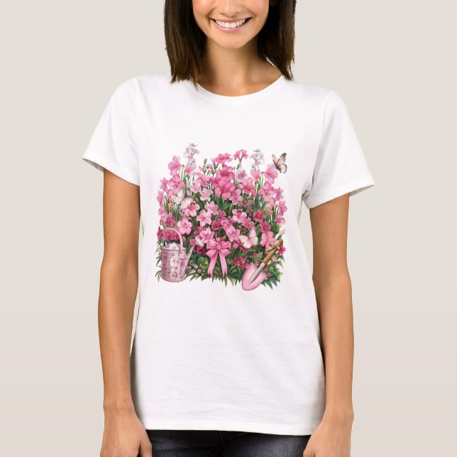 Happy Place Garden T-Shirt (Front)