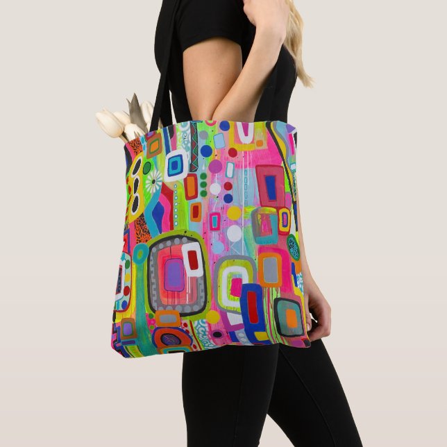 Happy Place Tote Bag (Close Up)