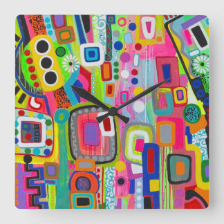 Happy Place Wall Clock