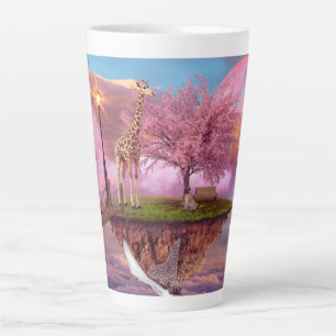 Happy Planet Latte Mug