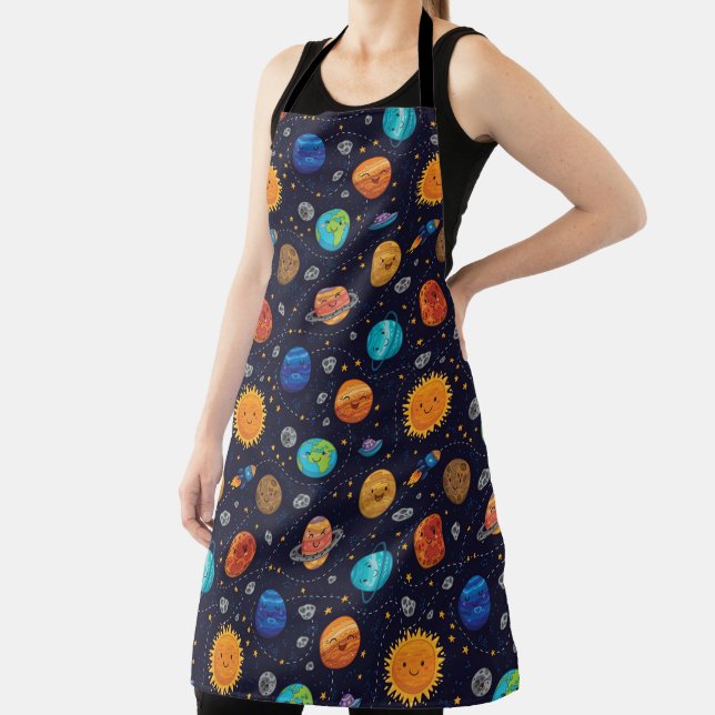 Happy Planets Apron (Insitu)