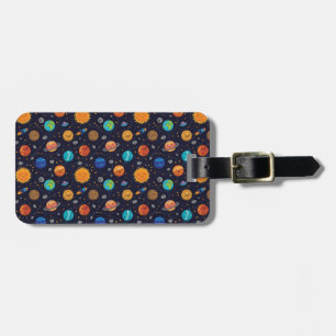 Happy Planets Luggage Tag