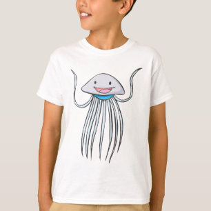 Happy Portuguese Man o War Cartoon T-Shirt
