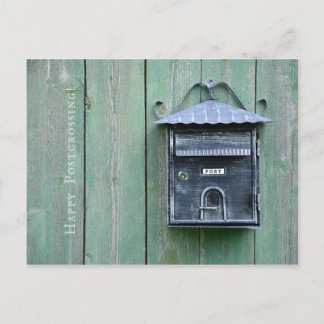 Happy Postcrossing! Mailbox. Postcard