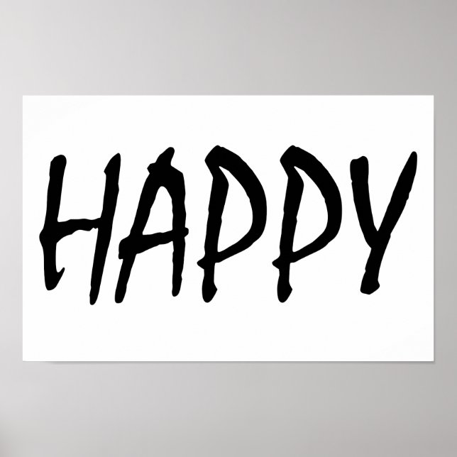 Happy Poster (Front)