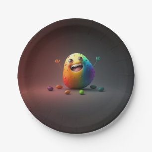 Happy Potato Party Time Paper Plates