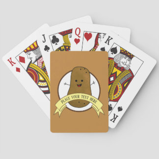 Happy Potato Personalised Playing Cards