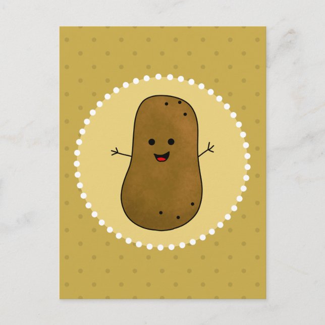 Happy Potato Postcard (Front)
