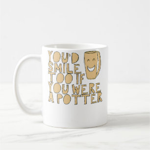 Happy Pottery Coffee Mug