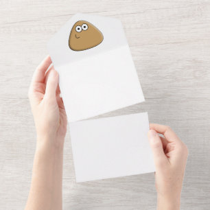 Happy Pou - All in one invitation card