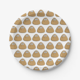 Happy Pou - Paper Plates