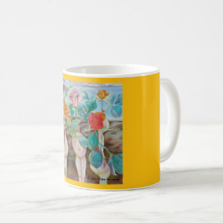 Happy Pregnant Roses Coffee Mug