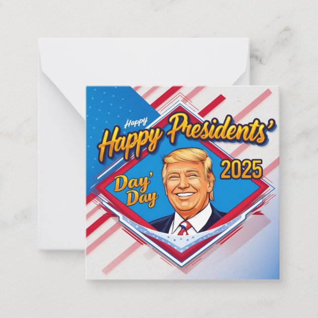 happy presidents day 2025 card (Front)
