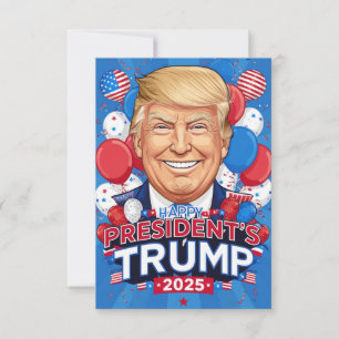 happy presidents day 2025 thank you card
