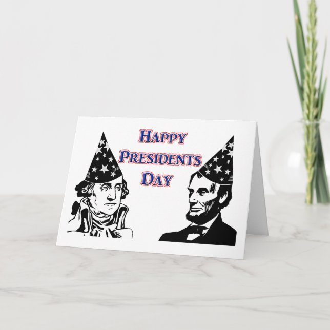 Happy Presidents Day Card (Front)