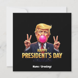 Happy President's Day Celebrate Patriotism Freedom Invitation