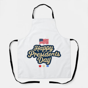 Happy Presidents Day Classic Apron