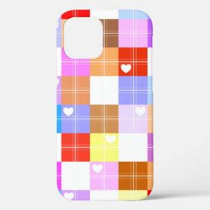 Happy - Pretty In Plaid 13 - iPhone Case