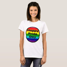 Happy Pride Day Rainbow LGBTQ Celebration