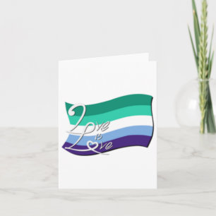 Happy Pride! Gay Flag Oversized Card