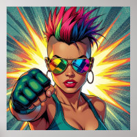Happy Pride! Lgbtqia+ Cool Chick