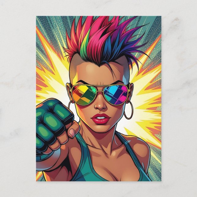 Happy Pride! Lgbtqia+ Month Postcard (Front)